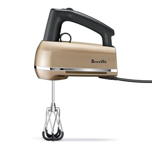 Breville the the Handy Mix Scraper™ Hand Mixer, BHM800RCH, Royal Champagne