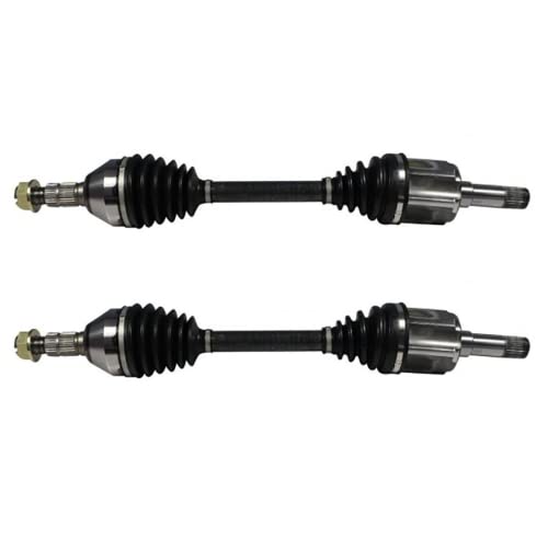 CV Axle Front Pair, CV Joint Axle Drive Shaft Replacement Constant Velocity Half-Shaft Assemblies for Cadillac...