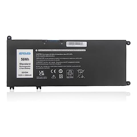 Oyomba 33YDH Rechargeable Laptop Battery Cover