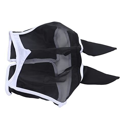 Máscaras de mosca para cavalos, máscara de mosca de cavalo de malha macia com orelhas suprimentos de