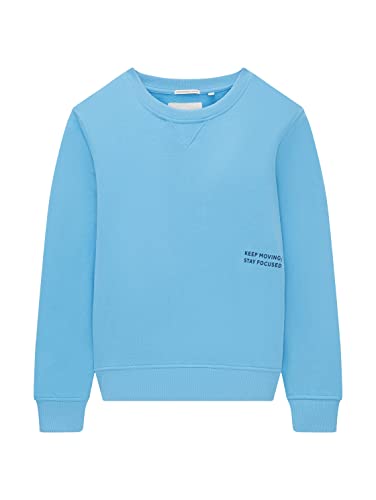 TOM TAILOR Jungen Kinder Sweatshirt mit Print 1034966, Blau, 164