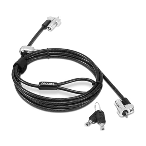 Évitez le vol de votre PC avec le câble de sécurité Lenovo 4XE1B81916 Kensington 1,8 m noir