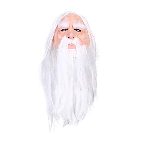 Lustige ᴍaske，Cosplay Horror Gruselige Falten Gesichtsᴍaske Halloween Party Karneval Requisiten