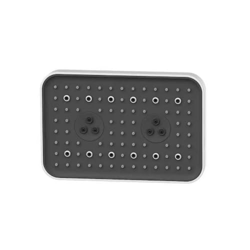Image of SEABIRD ABS AutoSwitch Shower Head 6x9 Inch | 3 Mode High Pressure Shower | Rain, Dancing & Mist | Multi-Function | Water On /Off Function Changes Modes Only When High Water Pressure Is Available