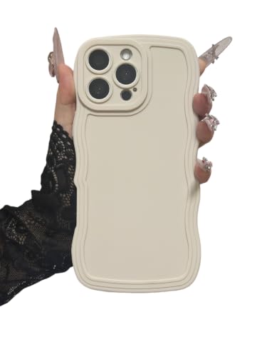 Coque iPhone 13 Pro Max antichoc avec bords ondulés bouclés