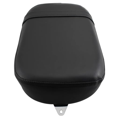 Cojín de asiento trasero negro impermeable y ergonómico para moto Shadow VT750 3