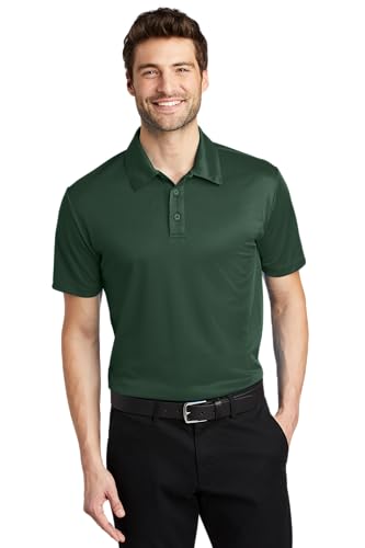 Port Authority Silk Touch Performance Polo. K540, Dark Green, XL