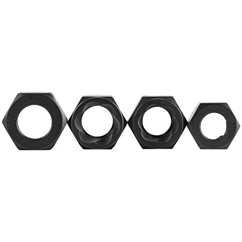 Dissolvant d'écrou de boulon, 10 pièces en alliage de 9 à 19 mm, tailles de têtes adaptées aux têtes de 9/10/11/12/13/14/15/16/17/19 mm adaptées à la rouille, aux boulons de rebut peints et Cover