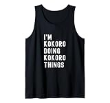 Soy Kokoro Haciendo Cosas de Kokoro Camiseta sin Mangas