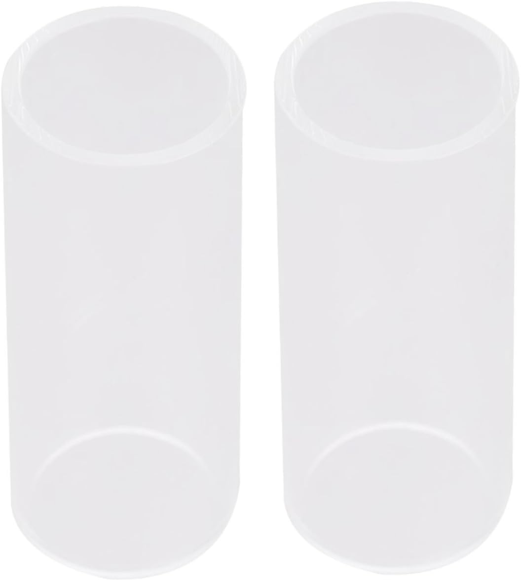 Glass Guitar Slide for Professional Players, 2 Pack Tone