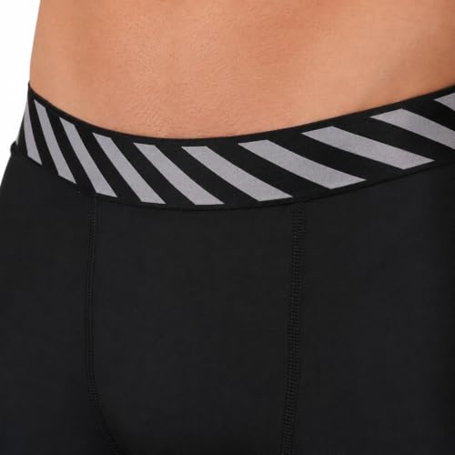 Image of NEVER LOSE Men's Compression Tights for Running, Gym & Sports | Skin Fit Workout Leggings | Quick Dry Stretch Gym Tights for Men | Running Tights | Cricket & Training Base Layer