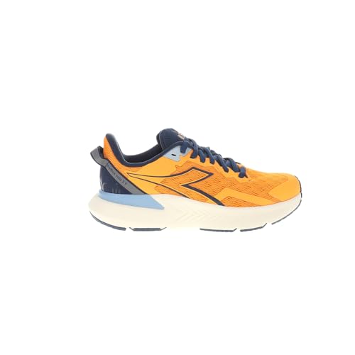Diadora Kids Boys Mythos Volo 3 Lace Up Sneakers Shoes Casual - Blue, White, Yellow