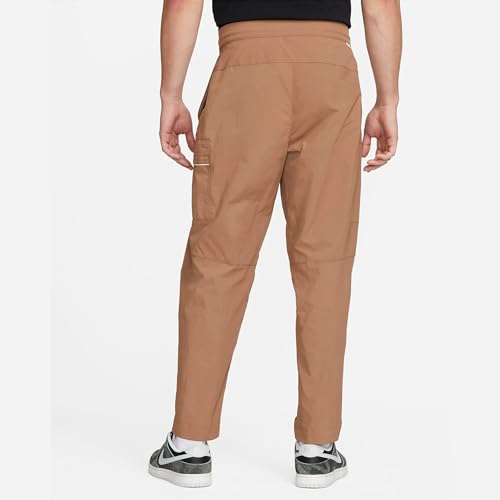 Nike Sportswear Style Essentials Men's Woven Unlined Sneaker Pants (US, Waist, 36, Regular, Archaeo Brown/Sail/Ice Silver/Archaeo)2