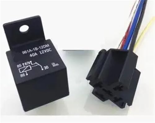 Relais 961A-1B-24DM 24V 40A haute performance pour camion et remorque