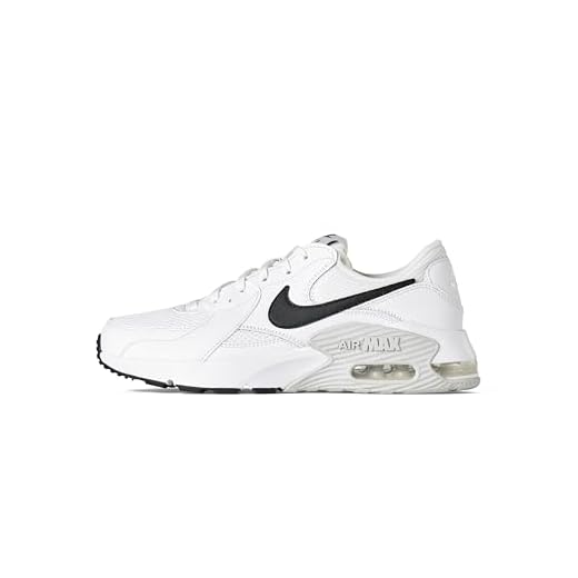 Nike Damen Air Max Excee Sneaker, White/Black-Pure Platinum, 41.5 EU