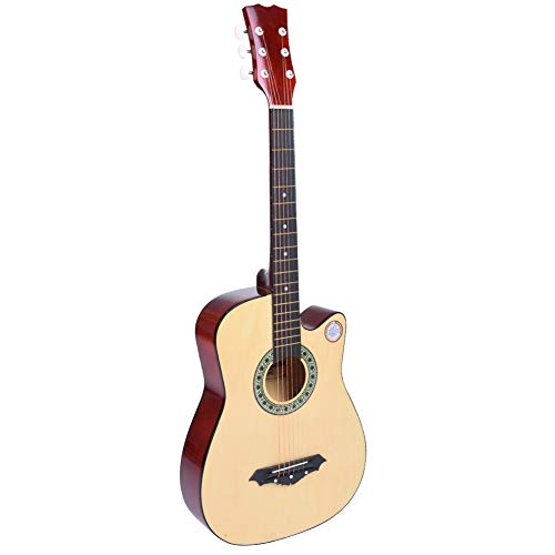 Guitare acoustique 38 pouces Full Size Folk Pop Guitar Set, guitare acoustique traditionnelle en bois avec 6 cordes, ensemble complet de guitare acoustique pour adolescents adultes avec tuner Capo - Les Beatles, Paul McCartney, John Lennon, RIngo Starr, George Harrison Guitare acoustique 38 pouces Full Size Folk Pop Guitar Set, guitare acoustique traditionnelle en bois avec 6 cordes, ensemble complet de guitare acoustique pour adolescents adultes avec tuner Capo