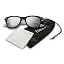 Black With Striped Arms Silver Lenses