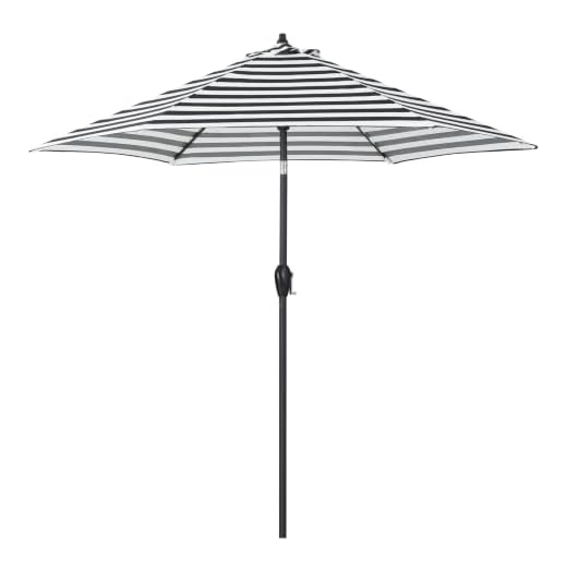 Tempera 9ft Striped Patio Umbrella for Outdoors
