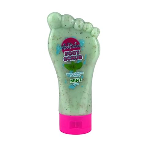 The Foot Factory Peppermint Foot Scrub | Exfoliate + Soften | 180ml Cover