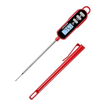 Lonicera Digital Cooking Thermometer with Waterproof Long Stem and Backlit Display
