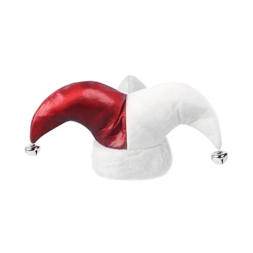 Sombrero de bufón para perros y gatos miniatura 2