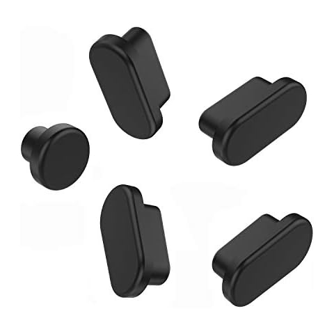 10PCS Anti Dust Port Plug for MacBook Air 13 inch M2 M1 2022-2018 / MacBook Pro 14 A2442 / MacBook Pro 13" m2 m1 2016-2022 / MacBook Pro 16" 2022-2019, Silicone Macbook Dust Plugs Cover Cups Set Cover