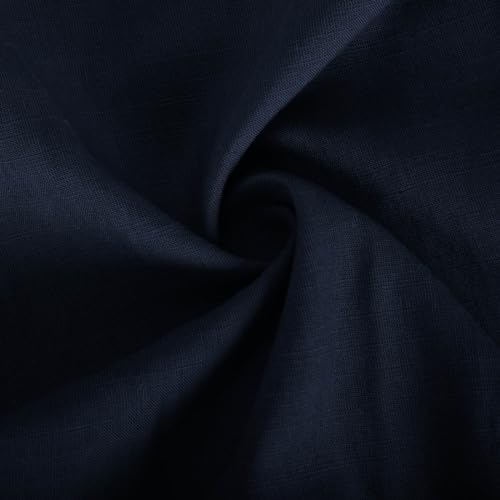 Generic Men's Business Casual Pleated Trousers Pleat Front Regular Fit Pants Classic Dress Pants for Office or Casual Wear4