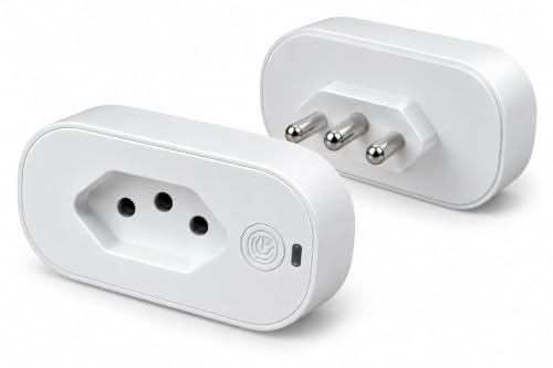 Tomada Inteligente Wi-Fi 16A Bivolt Smart Plug 2.4GHz Smart Life ...