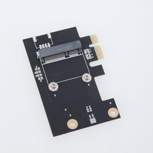 Tarjeta de red adaptadora PCIExpress para PCIE 1X Half PCIE WiFi para escritorio miniatura 5