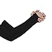 Produktbild nbvmngjhjlkjlUK Summer Sunscreen Ice Silk Sleeves Männer und Frauen Outdoor Radfahren Sporthüllen UV-Schutz Ice Sleeves (Schwarz, Finger)