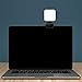 SUPON Video Conference Lighting Kit, Built-in Rechargeable Battery Continuous LED Light with Clip for Laptop,Webcam,Remote Working, Streaming,YouTube Compatible for Canon Nikon Fuji Cameras Camcorder