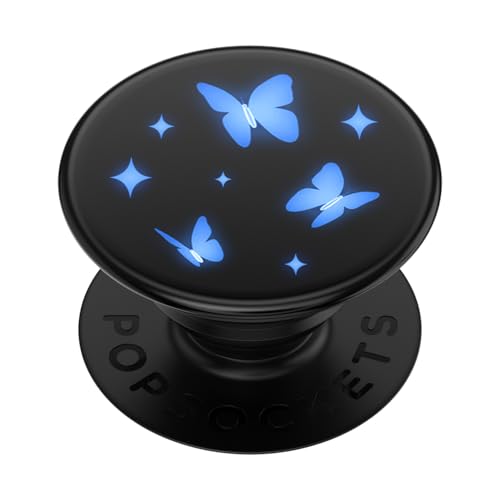 Poignée de téléphone PopSockets avec béquille Extensible, poignée adhésive – Moon Flutters