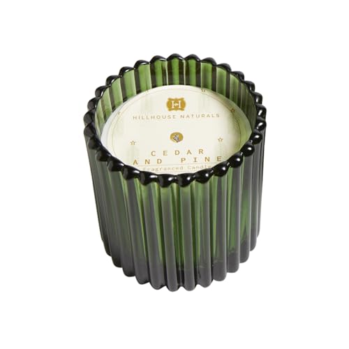 Cedar & Pine Scented Glass Candle