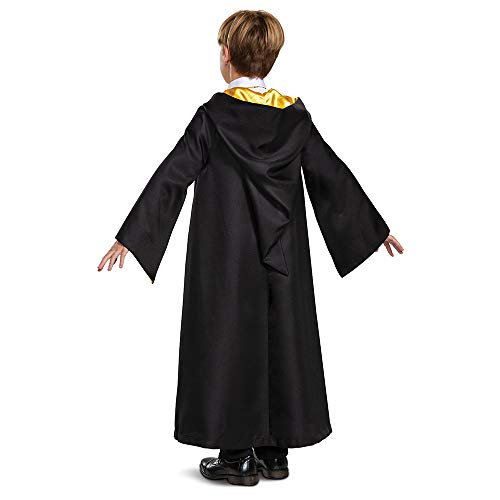 Harry Potter Hufflepuff Robe Prestige Children's Costume Accessory, Black & Yellow, Kids Size Large (10-12) #TOP1