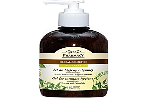 The Green Pharmacy Gel Intimo, Arbol de Te y Calendula, 370 Mililitros, 370 mililitro, 1
