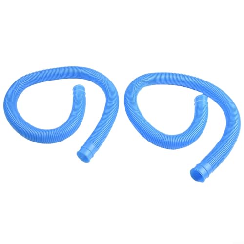 Pool Pump Replacement Hose 1.25 Inch Accessory For Above Ground Swimming Pools 39 Inch Length (blue)