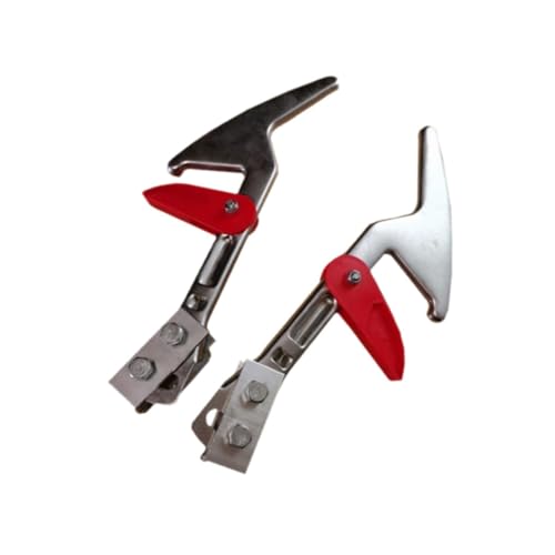 MetieFasia 2Pcs Extension Rung Locks Directly Replace Home Use Reliable Wear Resistant Ladder Parts, Large Rung Locks