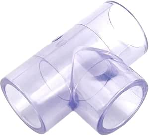 Amazon.co.jp: 1pc 内径 20/25/32 ミリメートル PVC 透明ティーコネクタ PVC 3 ウェイコネクタ庭の水道管 ...