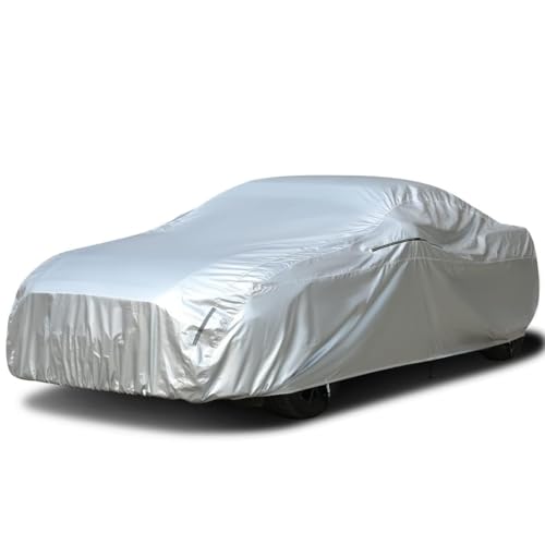 Image of Tecoom Car Cover Fit for Mazda MX-5, Alpine A110, Audi TT Coupe, Toyota GR86, Subaru BRZ, Nissan 370Z, Porsche 718, BMW Z4 etc (167-172 Inches Length Coupe /Convertible /Sport Car)