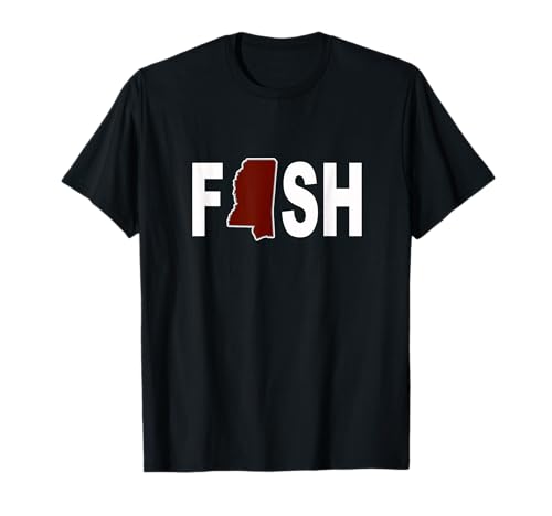 Fish Mississippi Fishing T-Shirt T-Shirt