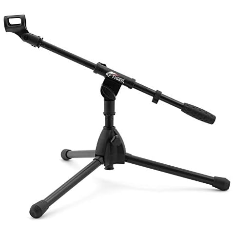 TIGER MCA49-BK Microphone Stand for Drums and Guitar Cover