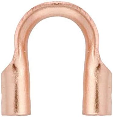 Wire Savers Cable Thimble 14kt Rose Gold Filled Wire Guards 0.021" (.53mm) - 20pcs (4539)/1