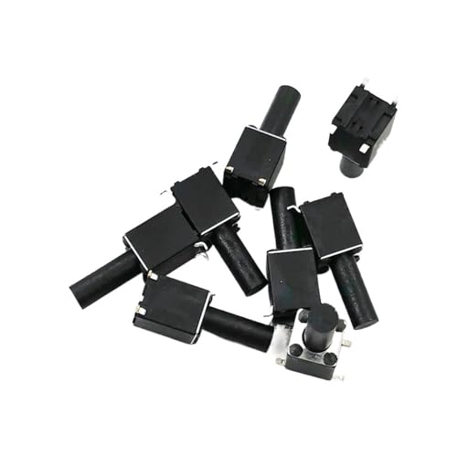 Interrupteur bouton 6x6 anti faux contact pour mini cuisinière induction - Hauteur 12 14 17mm