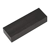 黒檀のナイフハンドル材ブランクナイフ材 12.2x4x1.6 cm