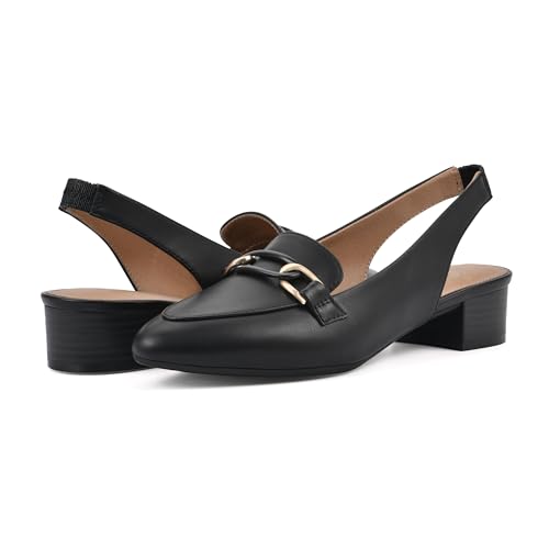 Image of WHITE MOUNTAIN Women's Boreal Low Block Loafer Heel
