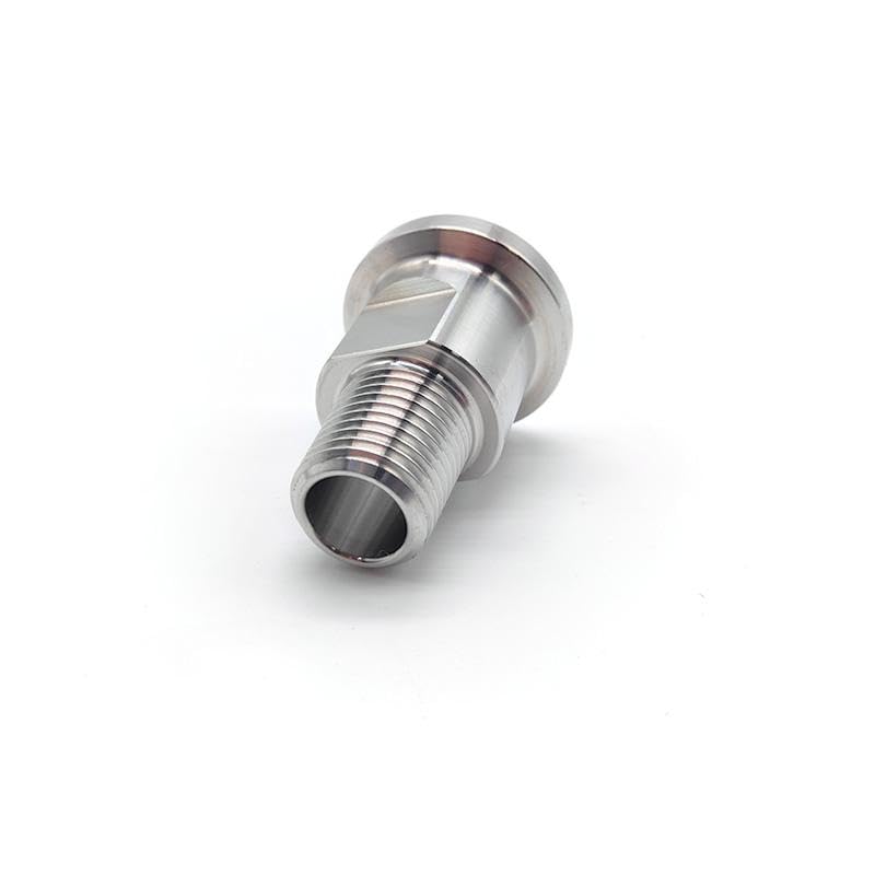 Adaptateur Tri-Clamp 77.5mm en inox pour cuve de brassage maison eau et huile