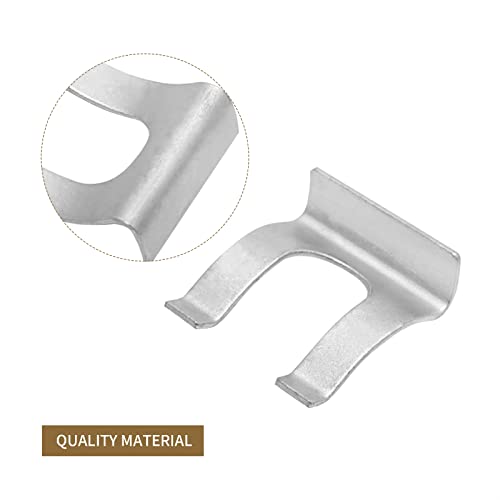 Brake Hose Retainer Holds Hose To Bracket -U Clip, Hose Retaining Clip Brake Hose Lock For Cars Trucks Vehicles Parts,12 Pcs #TOP4