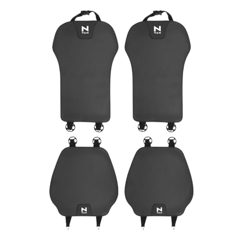 N-VAN 車用 シートカバー夏 柔い 通気性クッションおしゃれ、 新型 nvan エヌバン JJ1 JJ2 カスタム アクセサリー、レザー シートクッション 薄くて軽い 防汚座席カバー 運転席 助手席 後部座席 車 座布団 ブラック カー用品 内装パーツ