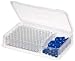 Chemglass Vial Autosampler HPLC .5mL PP; Vial Autosampler HPLC .5mL PP, 9mm Thread w/Blue Bonded Closure PTFE/SIL w/Slit