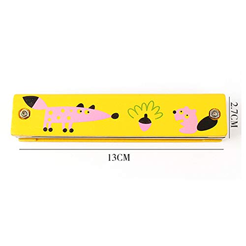 RHG Dubbele Rij 16 Holes Houten Geschilderde Mondharmonica Mondharmonica Voor Kinderen Speelgoedcadeaus Voor… - Image 6